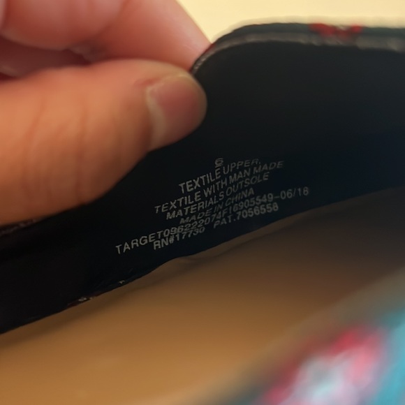 A New Day Rose Embroidered Mules Size 6 - Picture 8 of 8